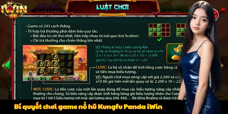 Bí quyết chơi game nổ hũ Kungfu Panda iWin