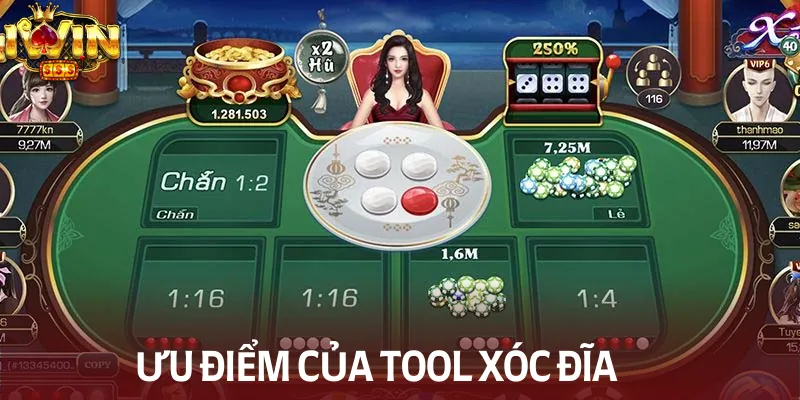 Những ưu điểm của tool xóc đĩa